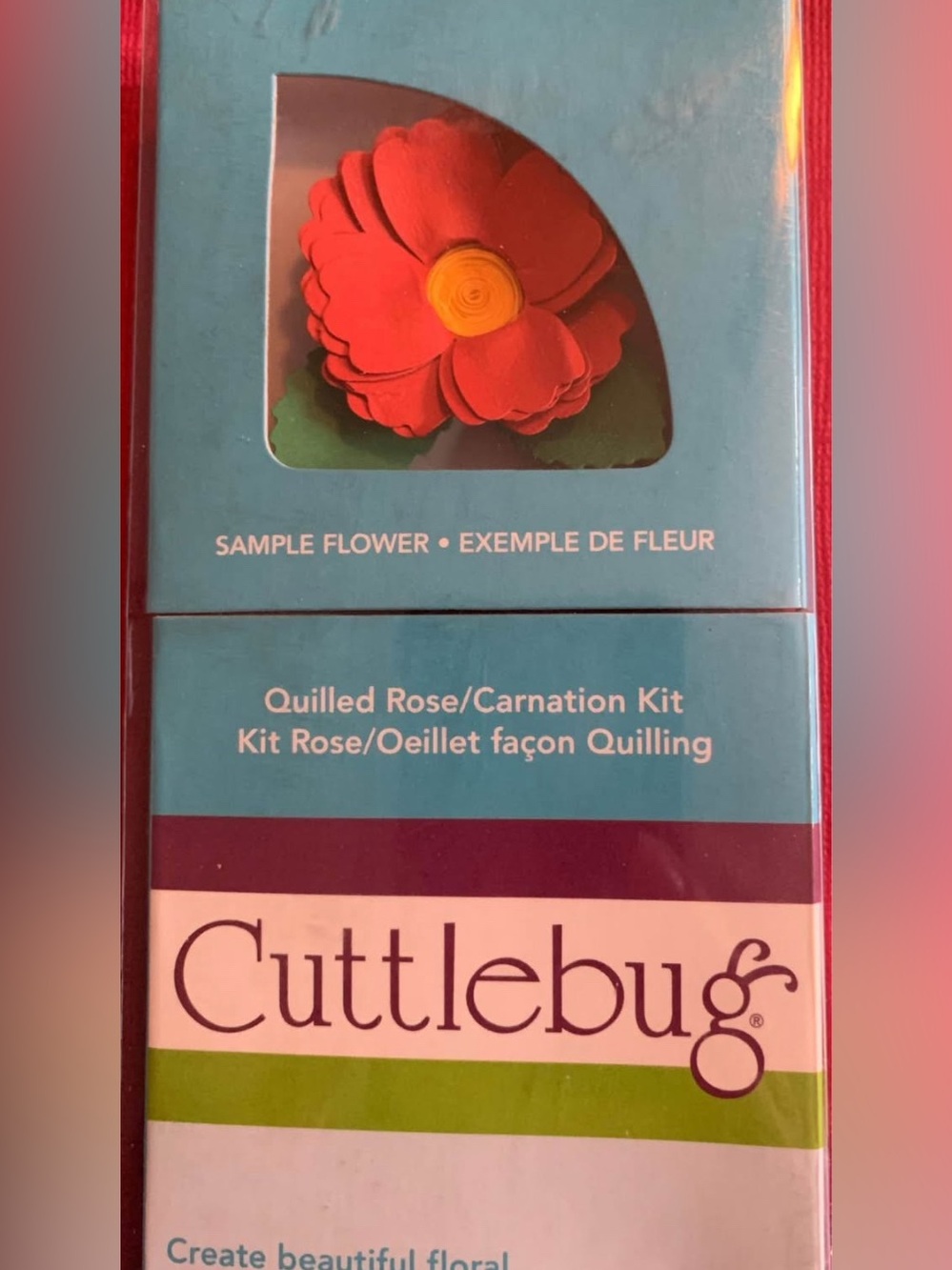 Quilled Rose & Carnation Craft Kit